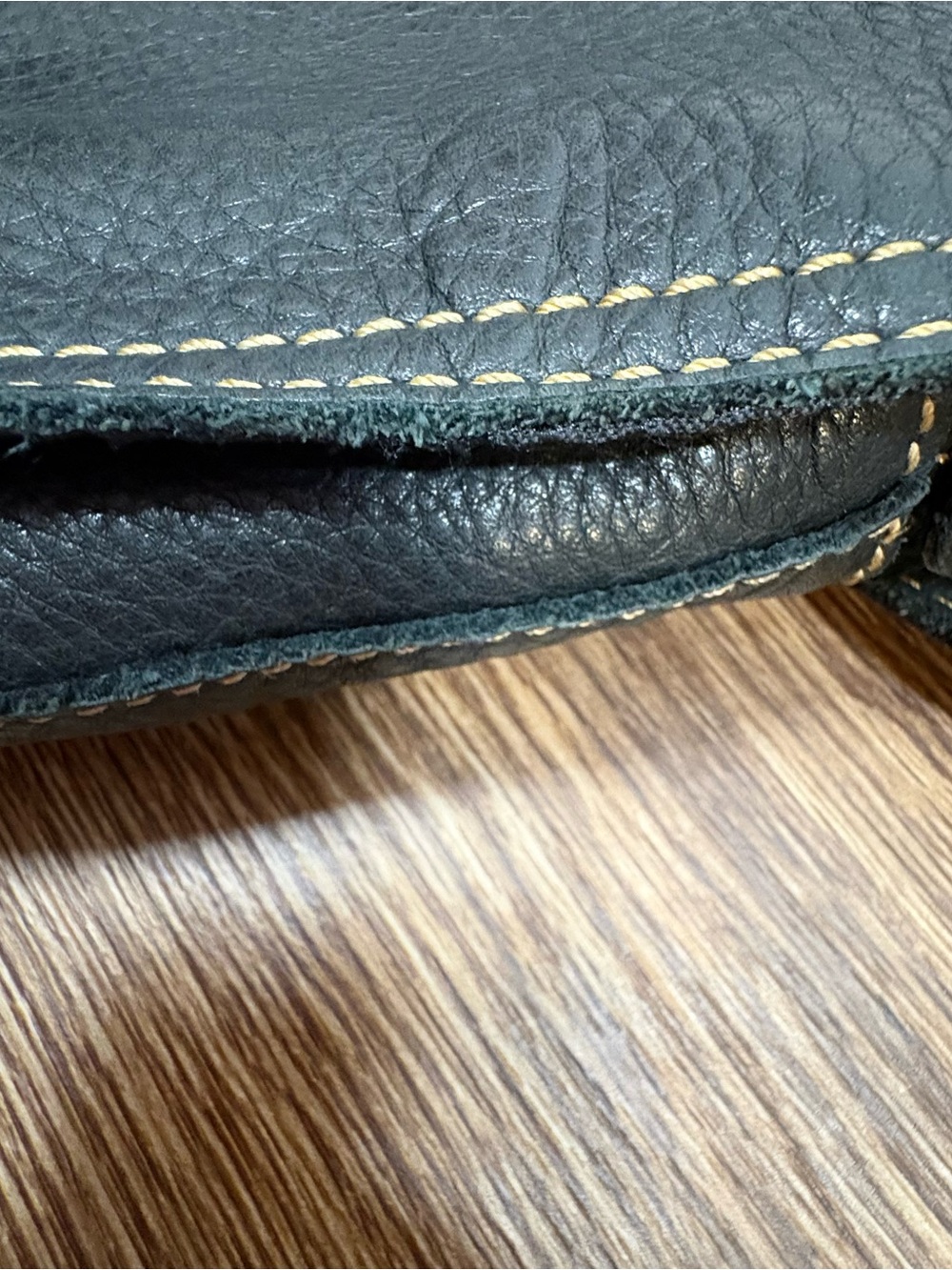 Fossil Long Live Vintage Black Leather Crossbody Bag Boho - Picture 12 of 14
